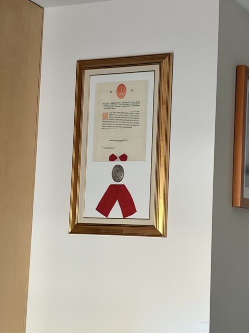 Diploma da Faculdade de Direito da Universidade de Coimbra